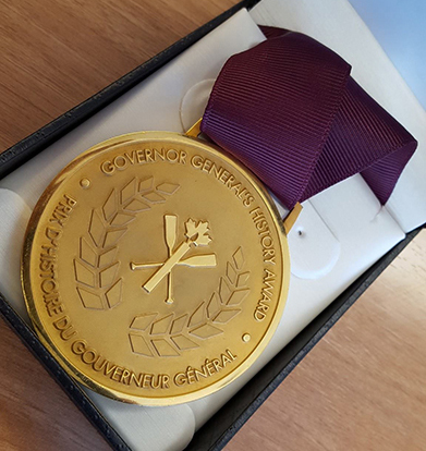 Lauréate du Prix d&rsquo;histoire du Gouverneur général 2017