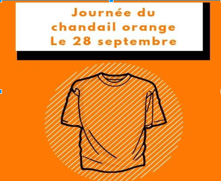 Journée du chandail orange dans les écoles du CÉF