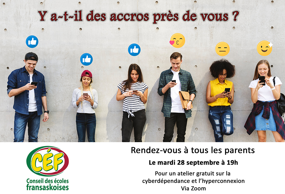 Free cyberaddiction awareness workshop for parents