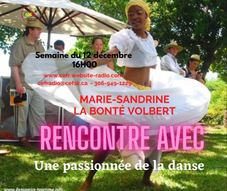 Marie-Sandrine La Bonté Volbert: une passionnée de la danse se raconte à CÉFR