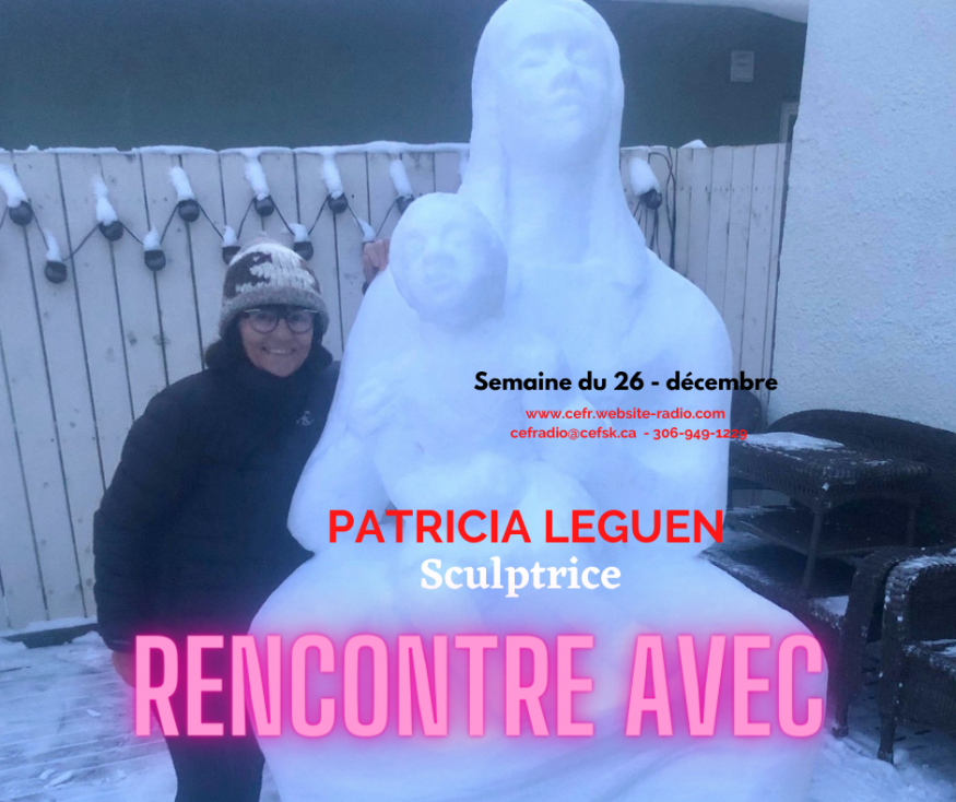 Rencontre avec la sculptrice Patricia Leguen à CÉFRadio