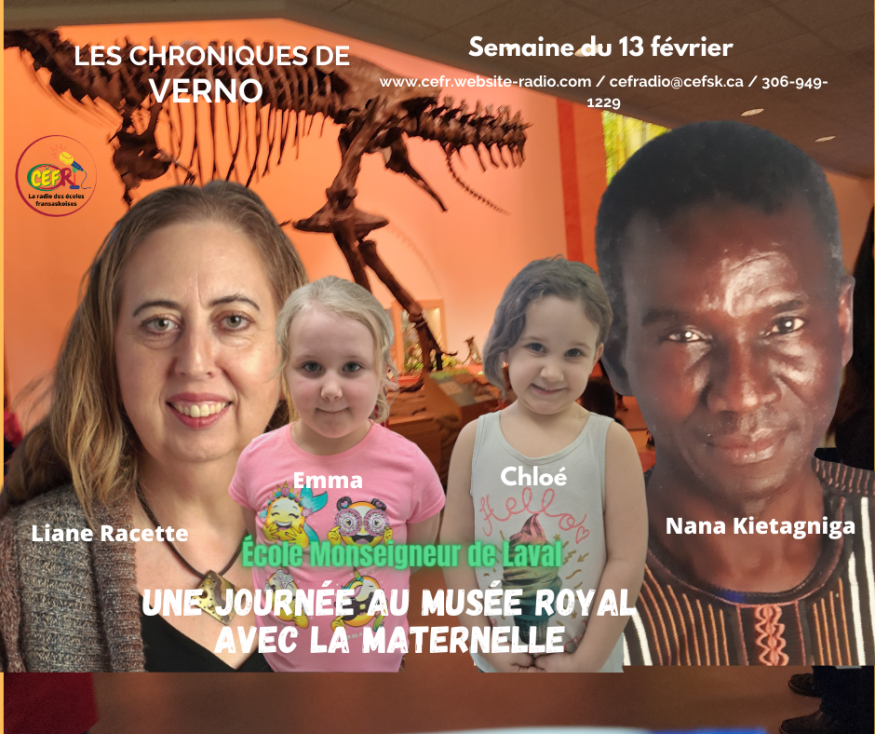 La maternelle de Laval élémentaire visite le Musée royal de la Saskatchewan à CÉFRadio