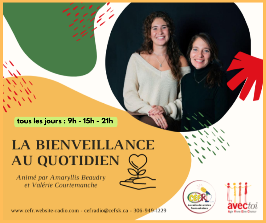 La bienveillance au quotidien à CÉFRadio